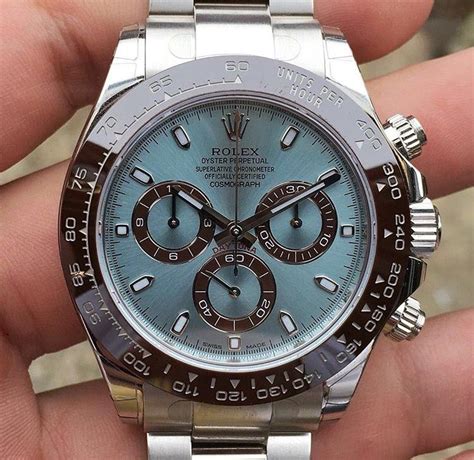 rolex platinum baby blue|rolex oyster perpetual blue face.